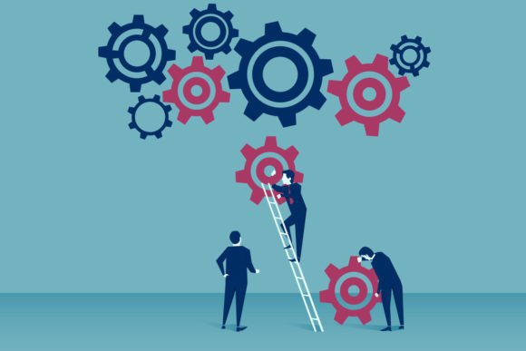 Download Business Teamwork Illustration Concept. - Illustration Collection