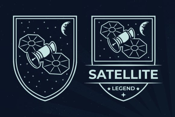 Download Legend Satellite Vintage Logo - Premium Bundle