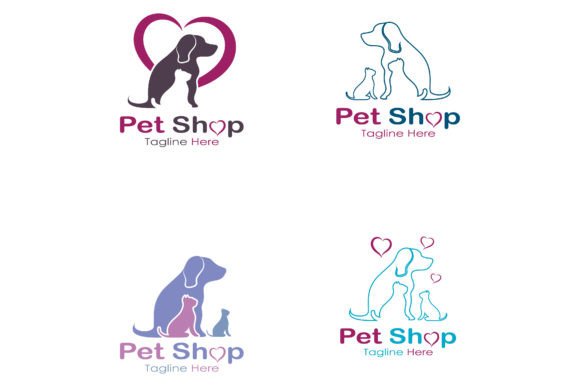 Download Pet Shop Logo Design Icon Illustration - Illustration Collection